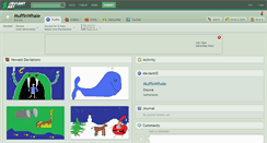 Desktop Screenshot of muffinwhale.deviantart.com