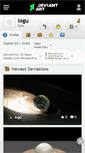 Mobile Screenshot of logu.deviantart.com