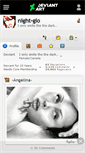Mobile Screenshot of night-glo.deviantart.com