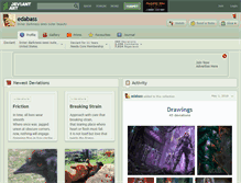 Tablet Screenshot of edabass.deviantart.com