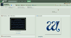 Desktop Screenshot of naraphim.deviantart.com
