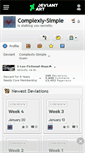 Mobile Screenshot of complexly-simple.deviantart.com