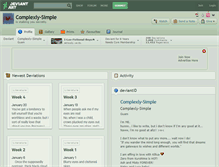 Tablet Screenshot of complexly-simple.deviantart.com