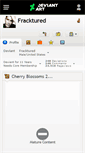 Mobile Screenshot of fracktured.deviantart.com