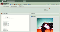 Desktop Screenshot of besame143.deviantart.com