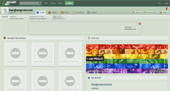 Desktop Screenshot of bangbangwoowoo.deviantart.com