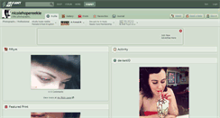 Desktop Screenshot of nicolehopereekie.deviantart.com