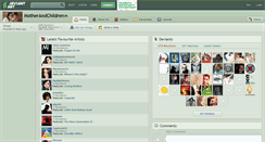Desktop Screenshot of motherandchildren.deviantart.com