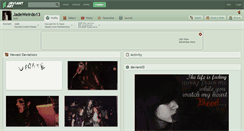 Desktop Screenshot of jadeweirdo13.deviantart.com
