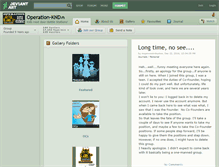 Tablet Screenshot of operation-knd.deviantart.com