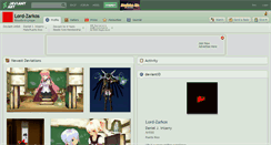 Desktop Screenshot of lord-zarkos.deviantart.com