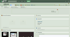 Desktop Screenshot of celtwood.deviantart.com