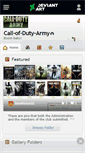 Mobile Screenshot of call-of-duty-army.deviantart.com