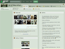 Tablet Screenshot of call-of-duty-army.deviantart.com
