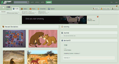 Desktop Screenshot of 11h.deviantart.com