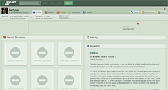Desktop Screenshot of karicus.deviantart.com