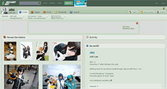 Desktop Screenshot of aiiki.deviantart.com