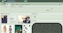 Desktop Screenshot of eziel.deviantart.com