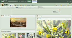Desktop Screenshot of doma22.deviantart.com
