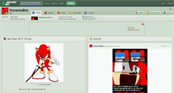 Desktop Screenshot of firenamedbob.deviantart.com