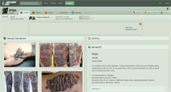 Desktop Screenshot of dripe.deviantart.com