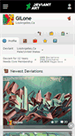 Mobile Screenshot of gilone.deviantart.com