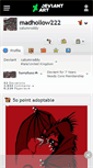Mobile Screenshot of madhollow222.deviantart.com