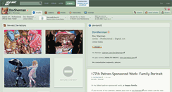 Desktop Screenshot of dovsherman.deviantart.com