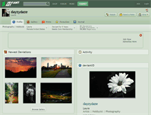 Tablet Screenshot of dayzydaze.deviantart.com