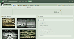 Desktop Screenshot of fotoaparatas.deviantart.com