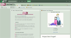 Desktop Screenshot of maychang-fc.deviantart.com