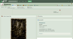 Desktop Screenshot of lifeisalemon.deviantart.com