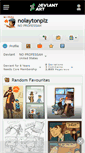 Mobile Screenshot of nolaytonplz.deviantart.com