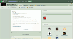 Desktop Screenshot of painful-poetry.deviantart.com