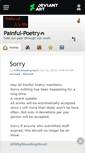 Mobile Screenshot of painful-poetry.deviantart.com