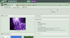 Desktop Screenshot of khalla.deviantart.com