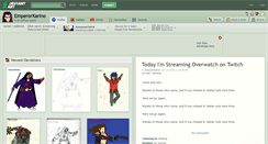 Desktop Screenshot of emperorkarino.deviantart.com