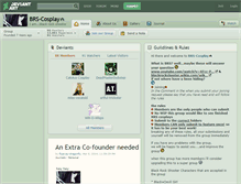 Tablet Screenshot of brs-cosplay.deviantart.com