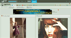 Desktop Screenshot of angelworld.deviantart.com