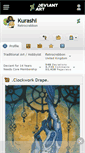 Mobile Screenshot of kurashi.deviantart.com
