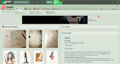 Desktop Screenshot of akuhen.deviantart.com