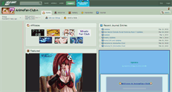 Desktop Screenshot of animefan-club.deviantart.com