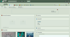 Desktop Screenshot of maribu.deviantart.com