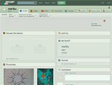Tablet Screenshot of maribu.deviantart.com