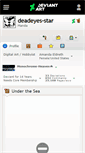 Mobile Screenshot of deadeyes-star.deviantart.com