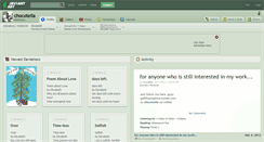 Desktop Screenshot of chocotella.deviantart.com
