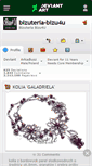 Mobile Screenshot of bizuteria-bizu4u.deviantart.com