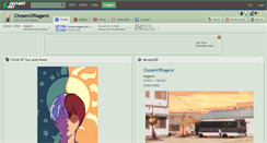 Desktop Screenshot of chosenofkagami.deviantart.com