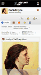 Mobile Screenshot of darkdesyre.deviantart.com