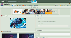 Desktop Screenshot of aiursurvivor.deviantart.com